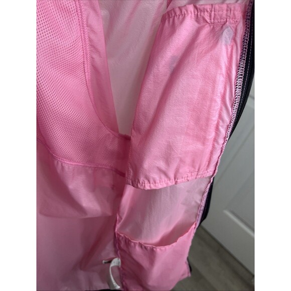 Under Armour Lightweight Windbreaker Rain Jacket Full Zip Pink Size Small - Picture 5 of 11